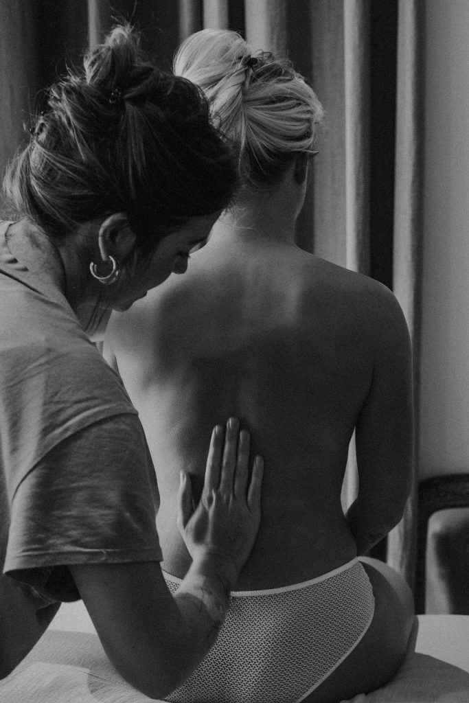 Massage du bas du dos